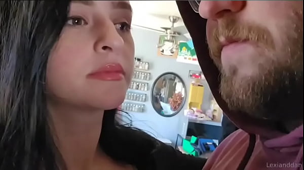 EVASIVE ANGLES Desire is a beautiful, smiling ebony MILF, who goes home with this guy and lays on his bed, showing him her big booty while pulling off her thong panties