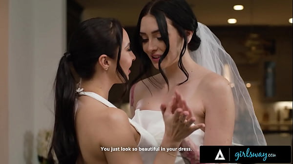 GIRLSWAY - Melissa Stratton & Charlotte Sins’ Wedding Dream Sparks Intense Scissoring & Fingering