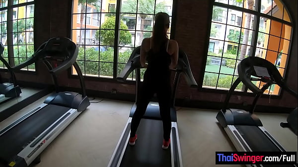 sex on camera in the gym