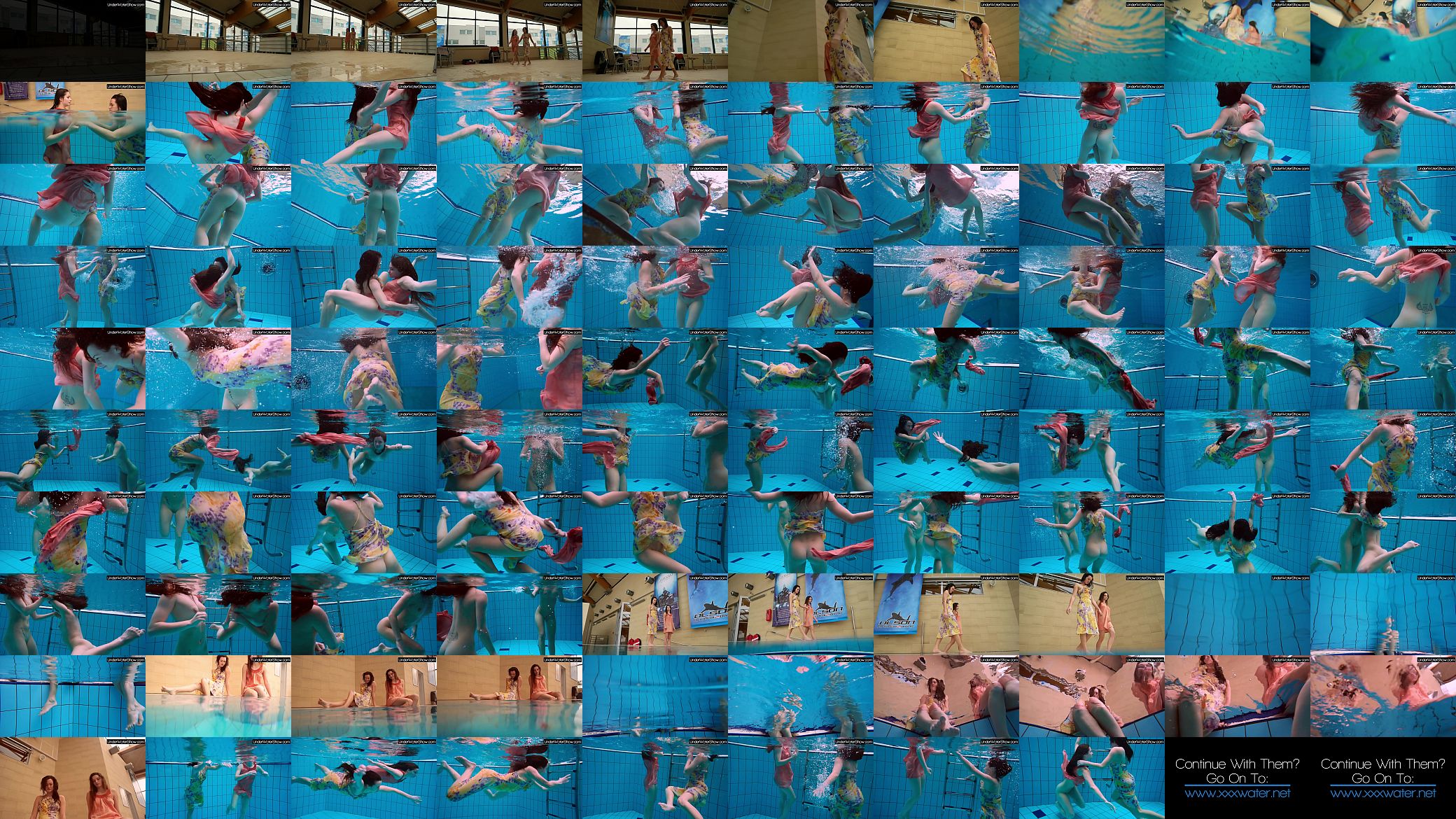 Bubarek and Birtakik enjoy eachother in the pool 预览图