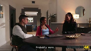 MOMMY4K. Mommy Turns into a Latex Slut Behind her Back