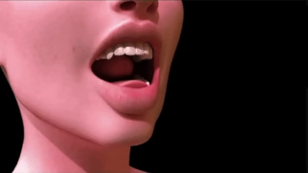3D cock-swallower test with audio - artist RyanC (aka serapisdeath)