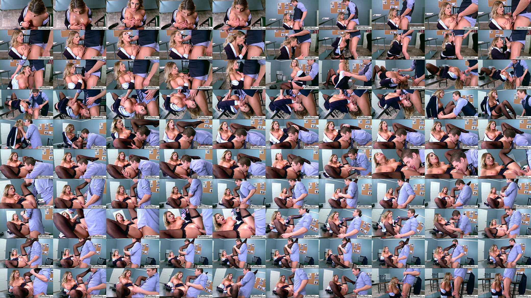 (August Ames) Big Huge Tits Office Girl Love Intercorse video-07 预览图