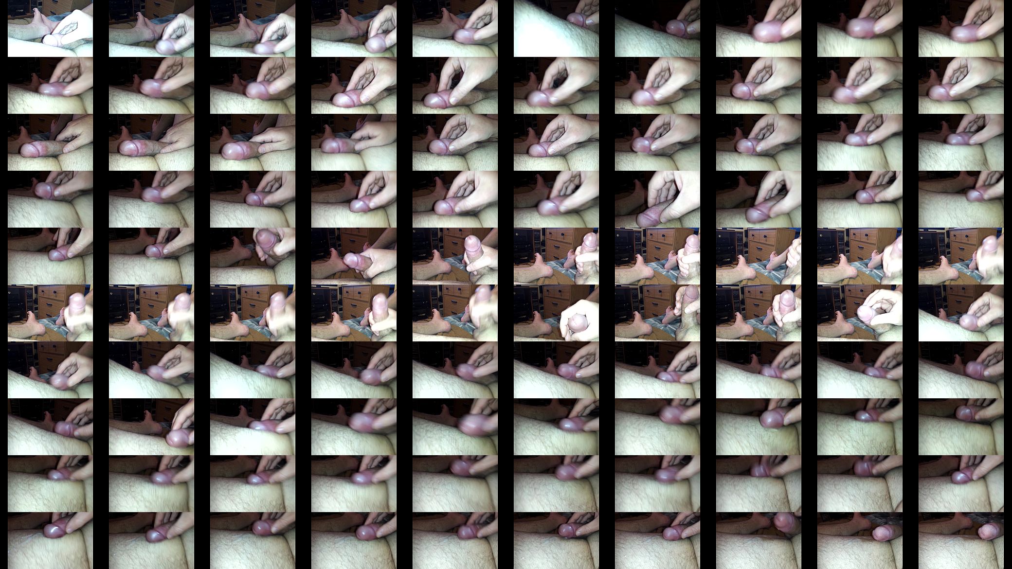 Rubbing cock against leg to cum 预览图