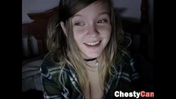 Download Video - Busty natural amateur teen shows her tits