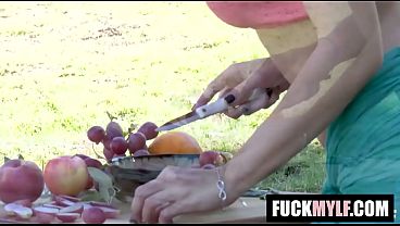 SPOT Busty MILF Seduces Her To Picnic FUCKFEST Crystal Rush, Sam Shock