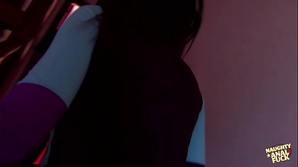 A punk girl recorded a girl who got drilled pretty hard by a guy anally
