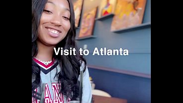 Your favorite porn couple in Atlanta checking out some new restaurants