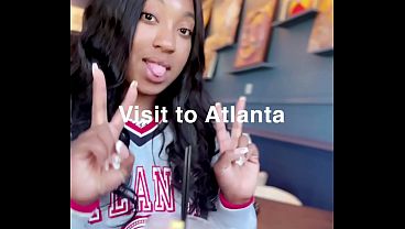 Your favorite porn couple in Atlanta checking out some new restaurants