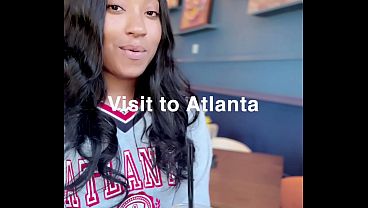 Your favorite porn couple in Atlanta checking out some new restaurants