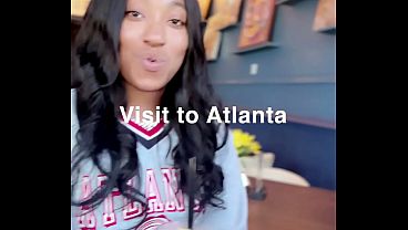 Your favorite porn couple in Atlanta checking out some new restaurants