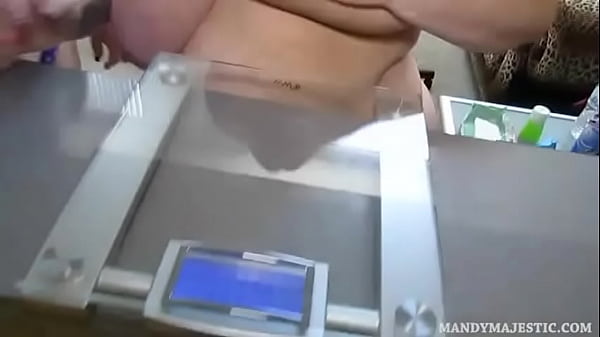 Sexy BBWS Have Fun Weighing Themselves