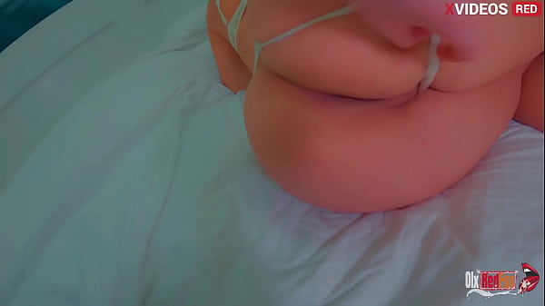 Tight waist and big ass from an old stepmom for anal sex