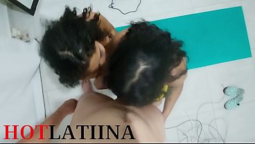 Threesome with my boyfriend and my neighbor after the gym