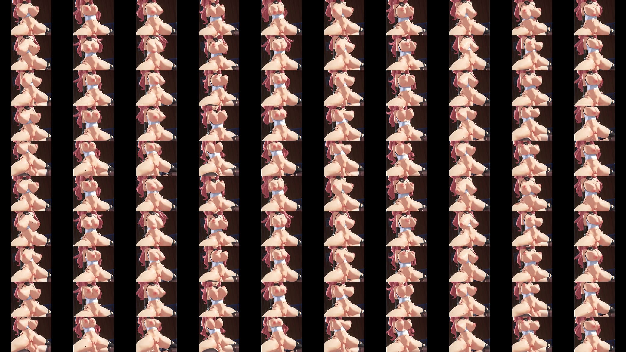 Zenless zone zero Jane Doe fills Nicole&#039;s pussy with her girlcock 预览图