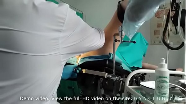 Download Video - Girl get orgasm om gyno chair