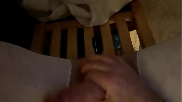 Download Video - Stroking my hard cock in lingerie and heels